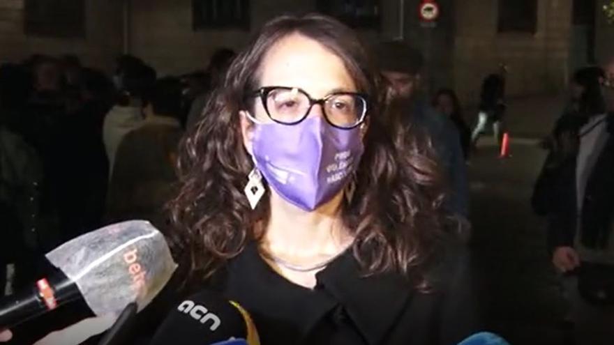 La consellera d'Igualtat i Feminismes condemna en nom del Govern la "brutal agressió" i violació d'una menor a Igualada