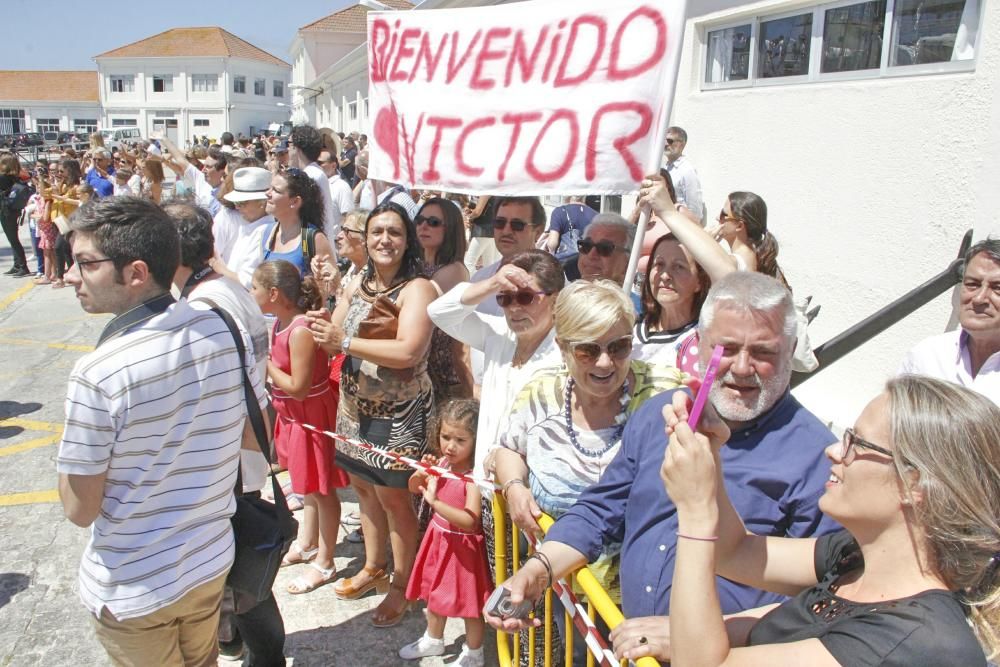 El "Juan Sebastián de Elcano" llega a casa