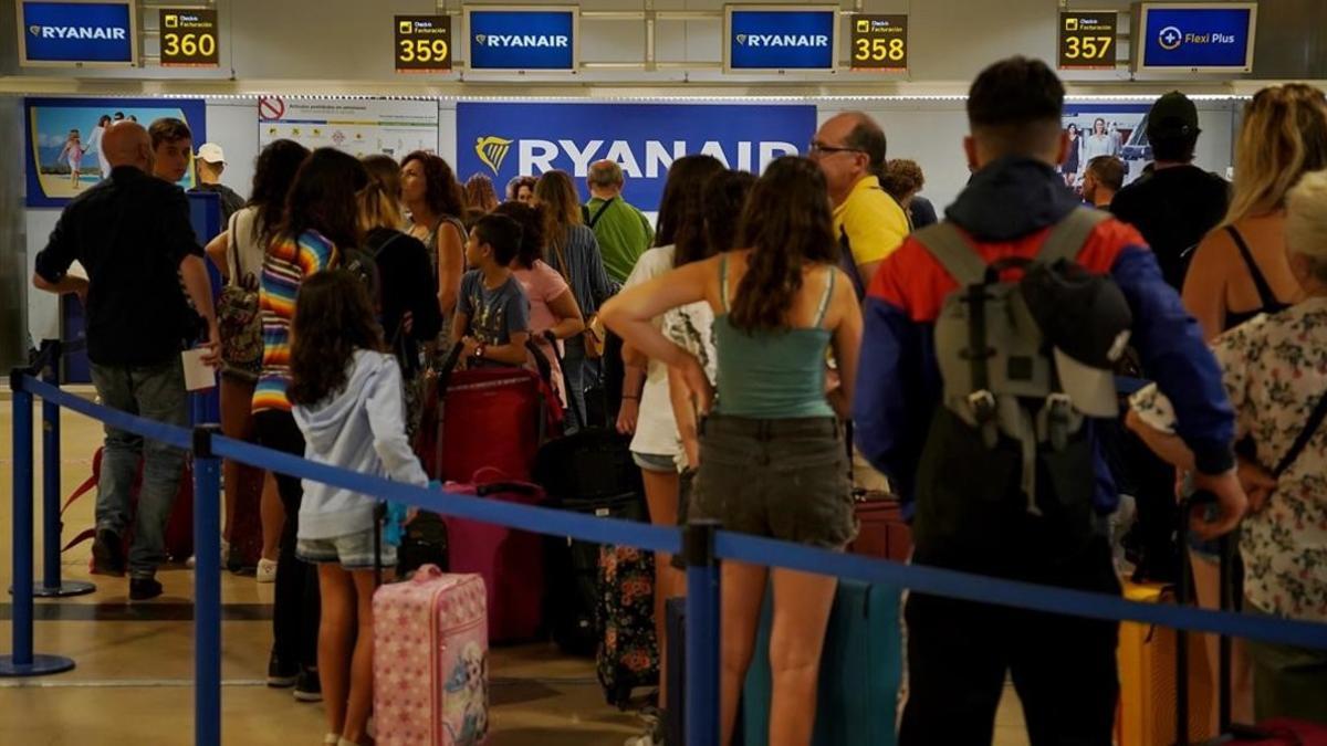 Huelga de Ryanair en el aeropuerto de Barajas