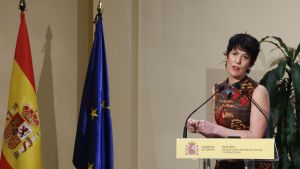 La ministra Elma Sáiz ha hecho balance de la gestión de su cartera.