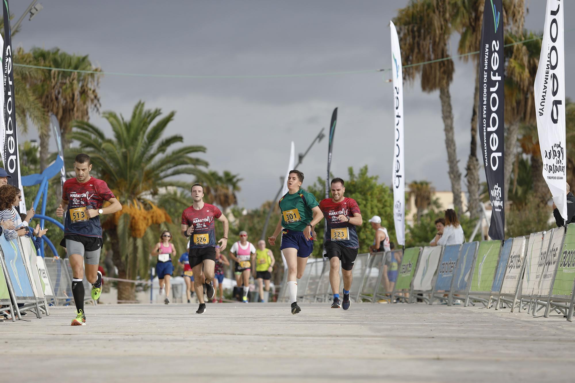 La media maratón Paraíso Salado de San Pedro del Pinatar, en imágenes