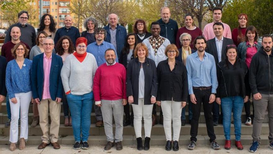 Els integrants de la llista d&#039;ERC a Figueres