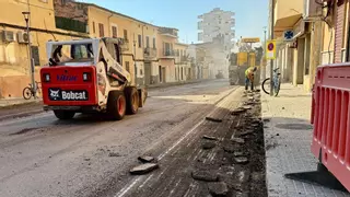 Inca inicia las obras de renovación del pavimento asfáltico en varias calles del municipio