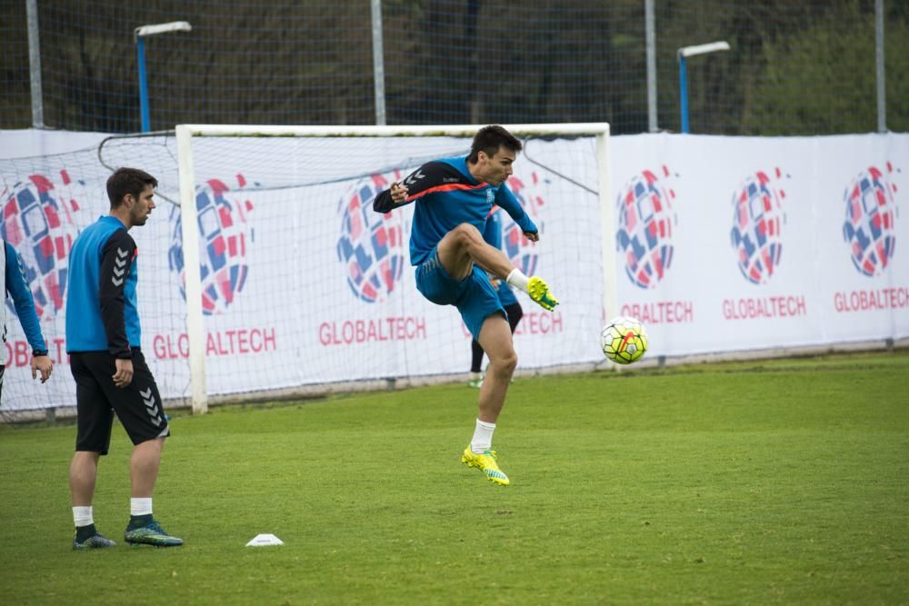 Entrenamiento del Real Oviedo