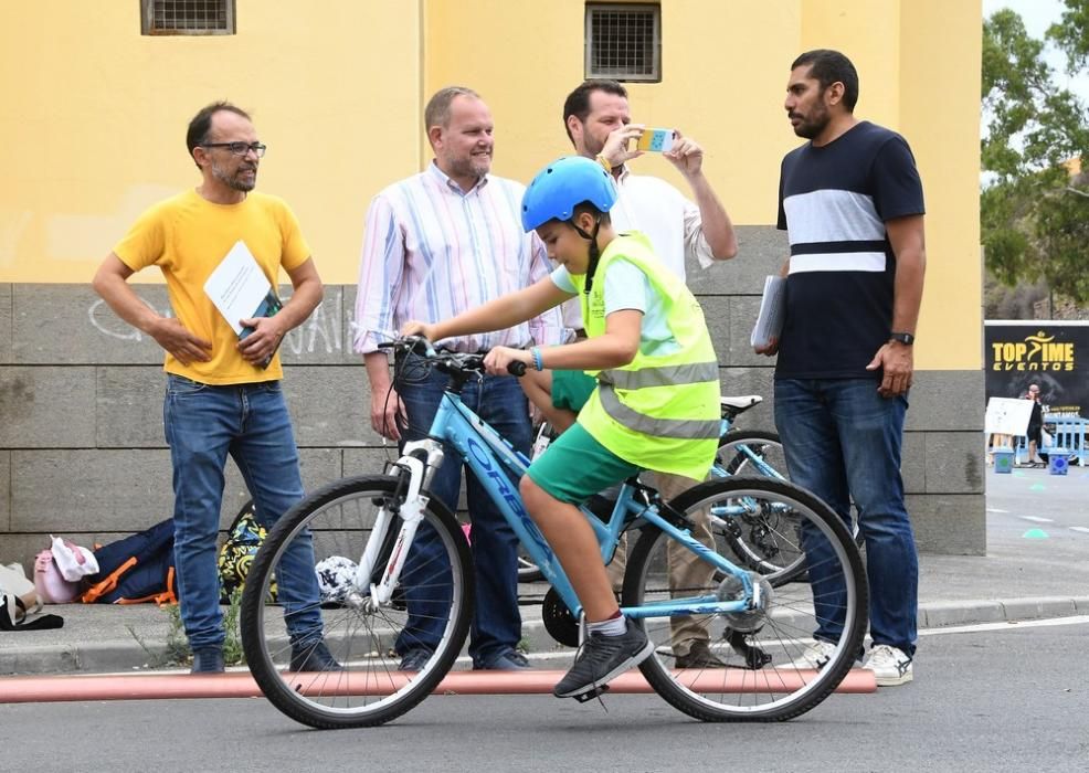 Actividad escolar en la Semana Europea de la Movilidad