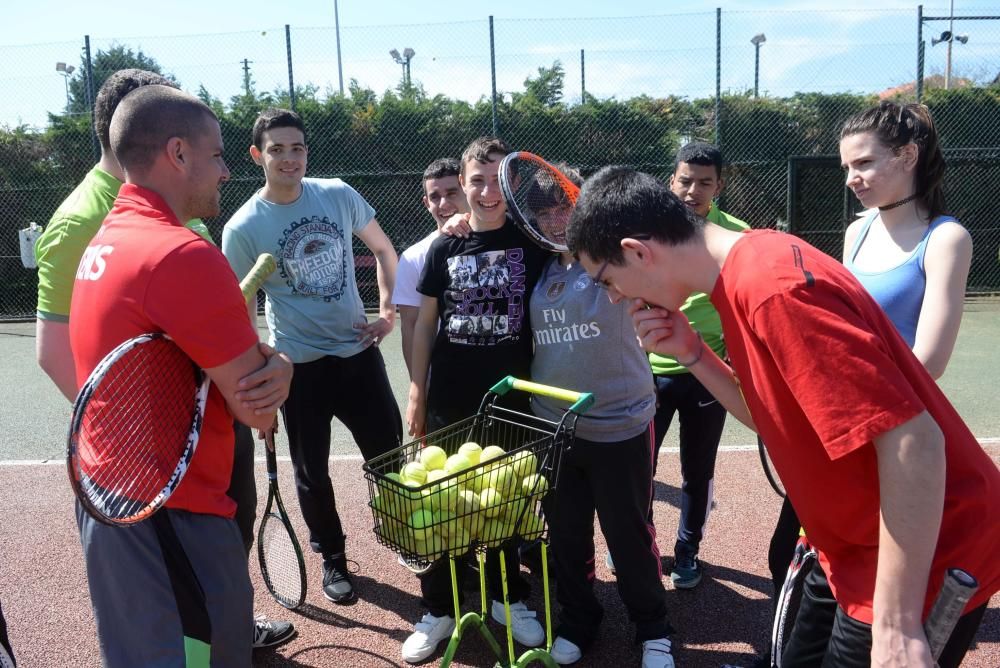 "Match ball" por la integración gracias a Rafa Nadal