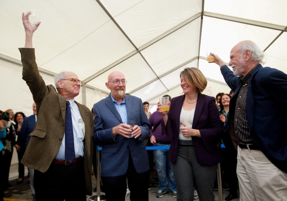 Mesa redonda y encuentro con estudiantes de Rainer Weiss, Kip Thorne y Barry Barish, premios "Princesa de Asturias" de Investigación Científica y Técnica