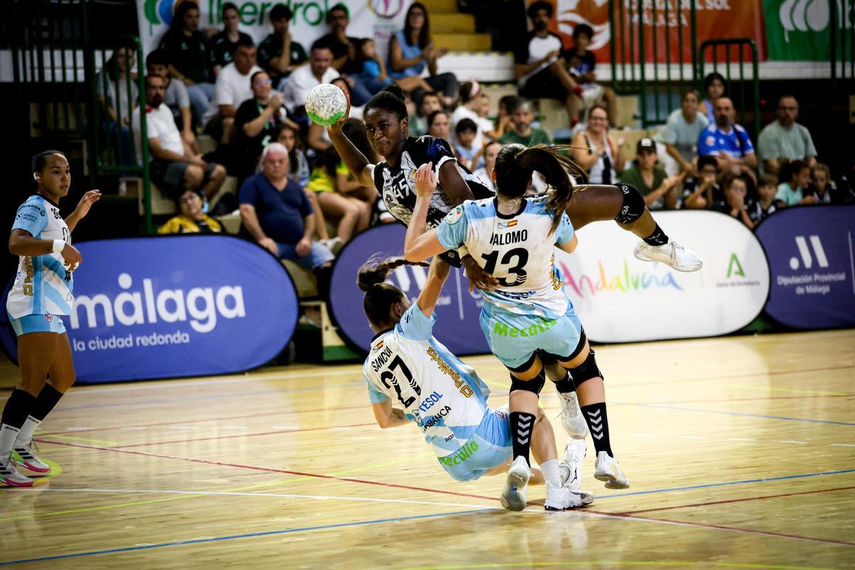 Imagen de un partido de esta temporada del Costa del Sol Málaga.