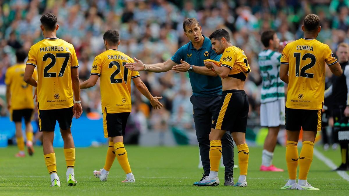 Julen Lopetegui, entrenador del Wolverhampton