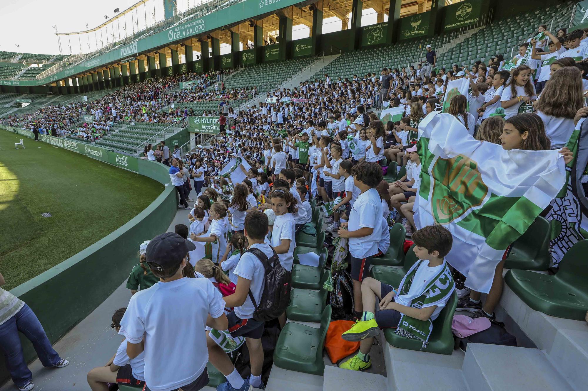 El sentimiento por el Elche se mantiene a pesar del descenso