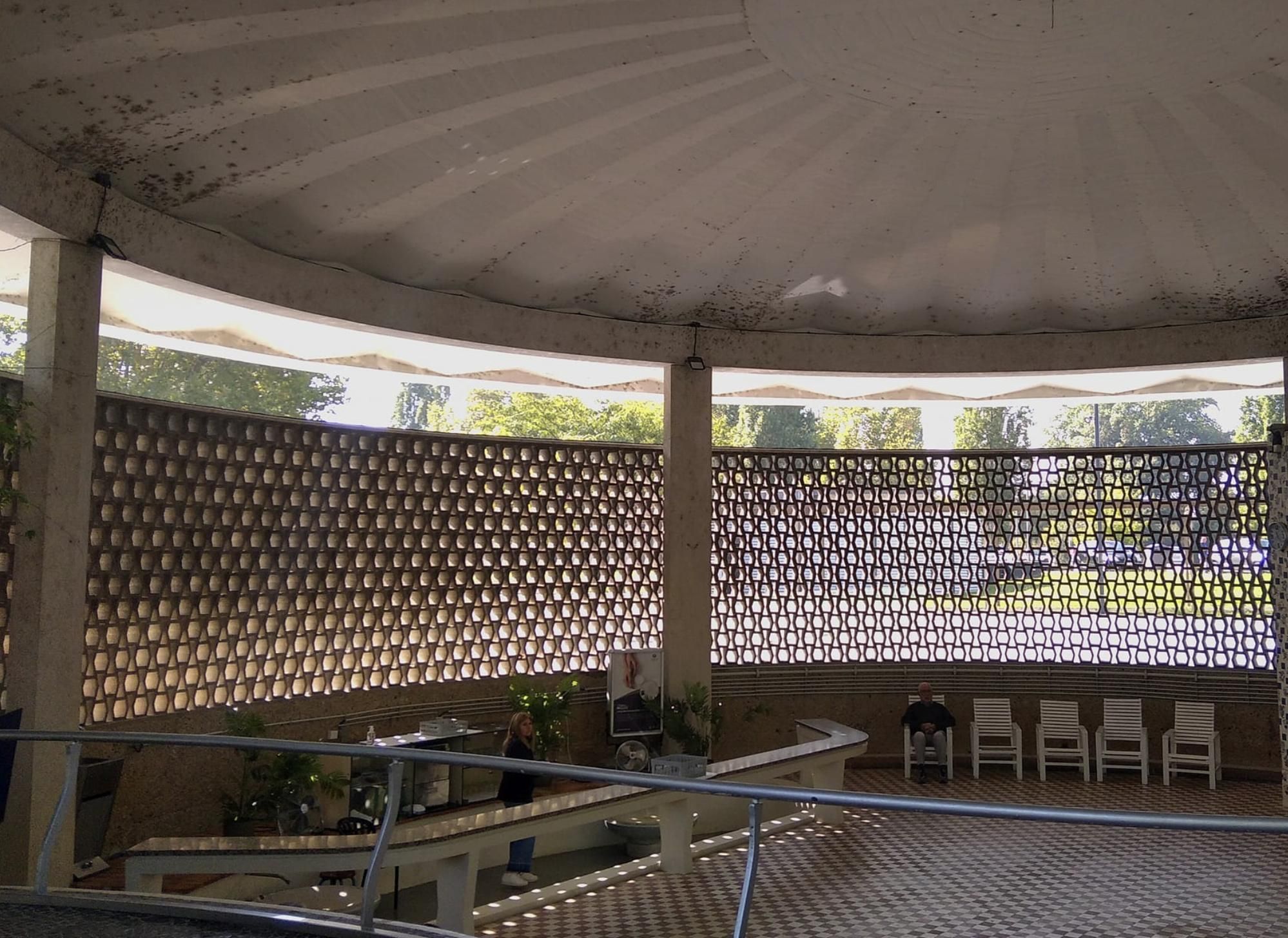 La fuente termal de las Termas de Chaves: el manantial fue descubierto por los romanos y sus aguas brotan a más de 70 grados