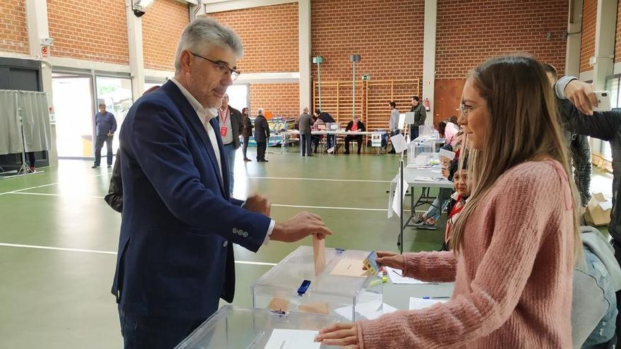 Valentín García espera que la jornada se desarrolle sin incidentes