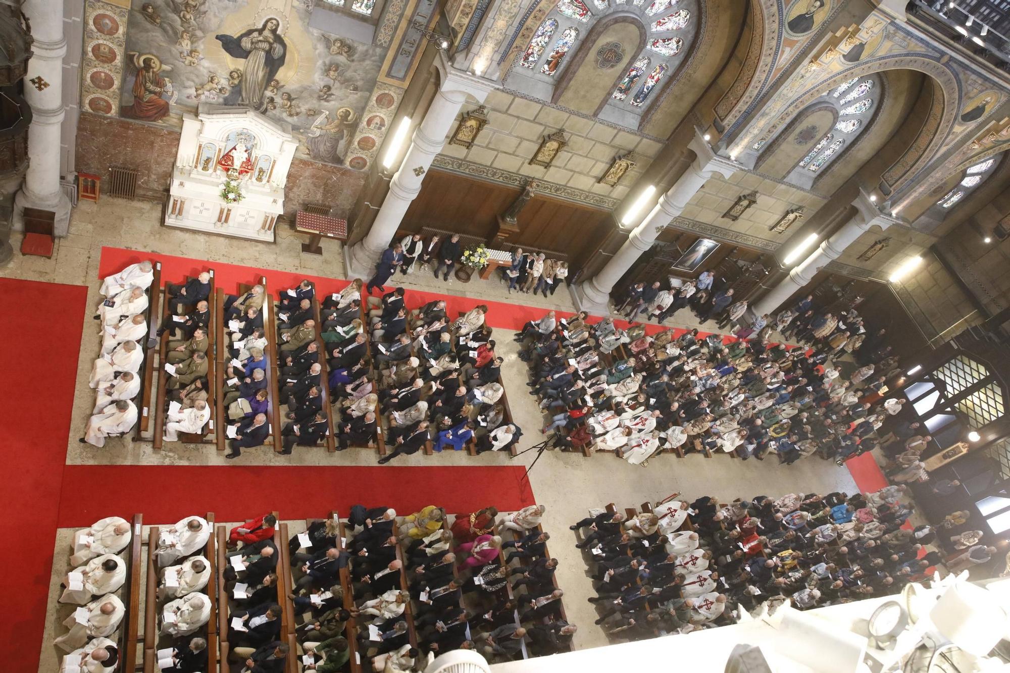 Así fue la celebración del centenario de la Basílica del Sagrado Corazón de Gijón (en imágenes)