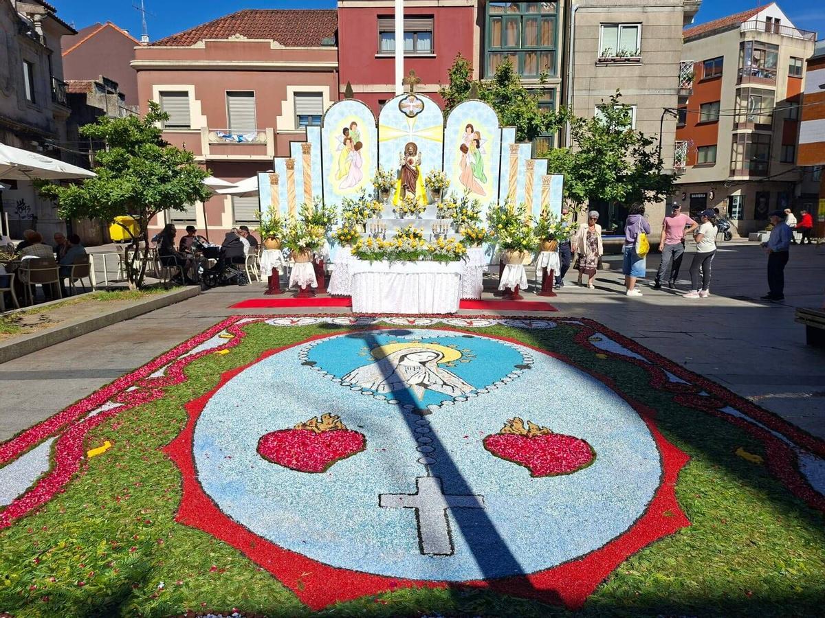 Tardeo de Corpus en Cangas