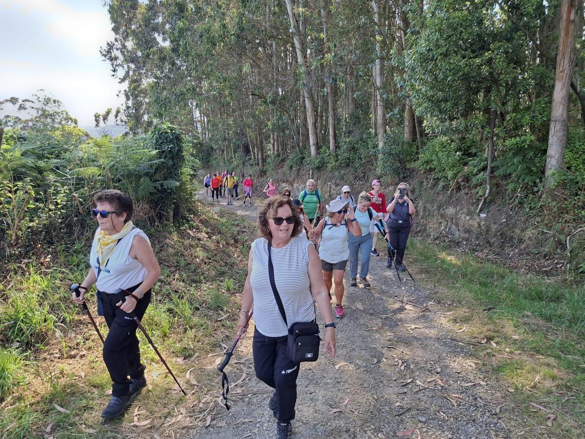 En imágenes: Así fue la XXXIX Travesía Costa Naviega, que reunió a unos 1.700 senderistas