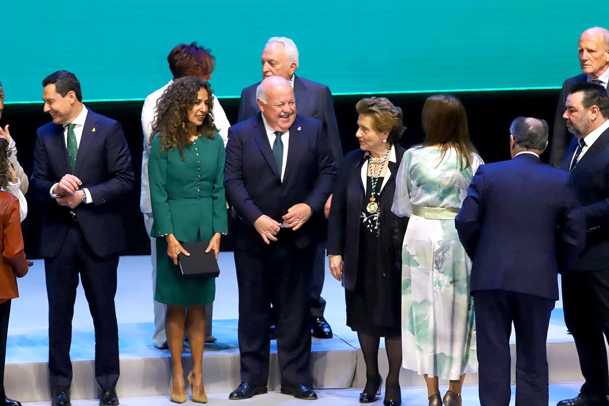 La entrega de las medallas de Andalucía en imágenes