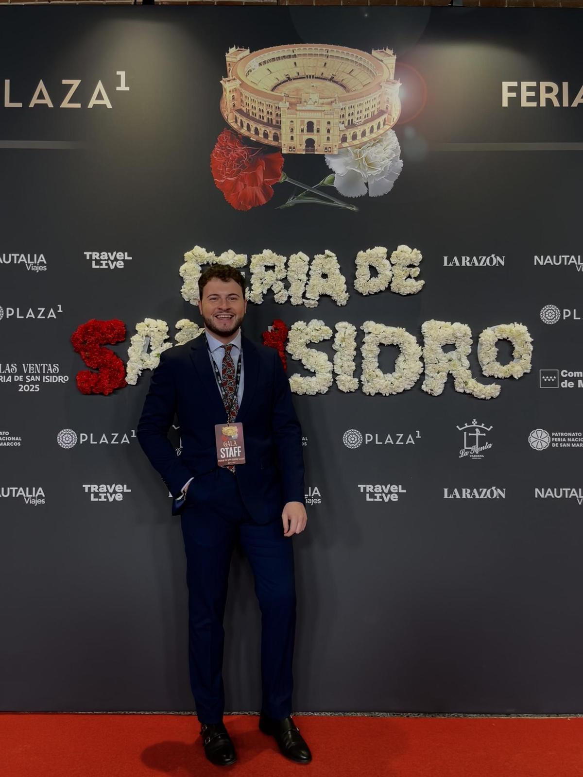 Fotogalería | El extremeño Samuel Mansilla, periodista de la plaza de toros de Las Ventas