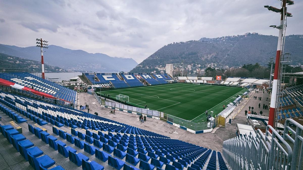 Estadio Giuseppe Sinigaglia, del Como 1907