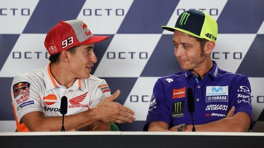 Rossi acepta, por fin, medirse con Márquez en otro GP virtual