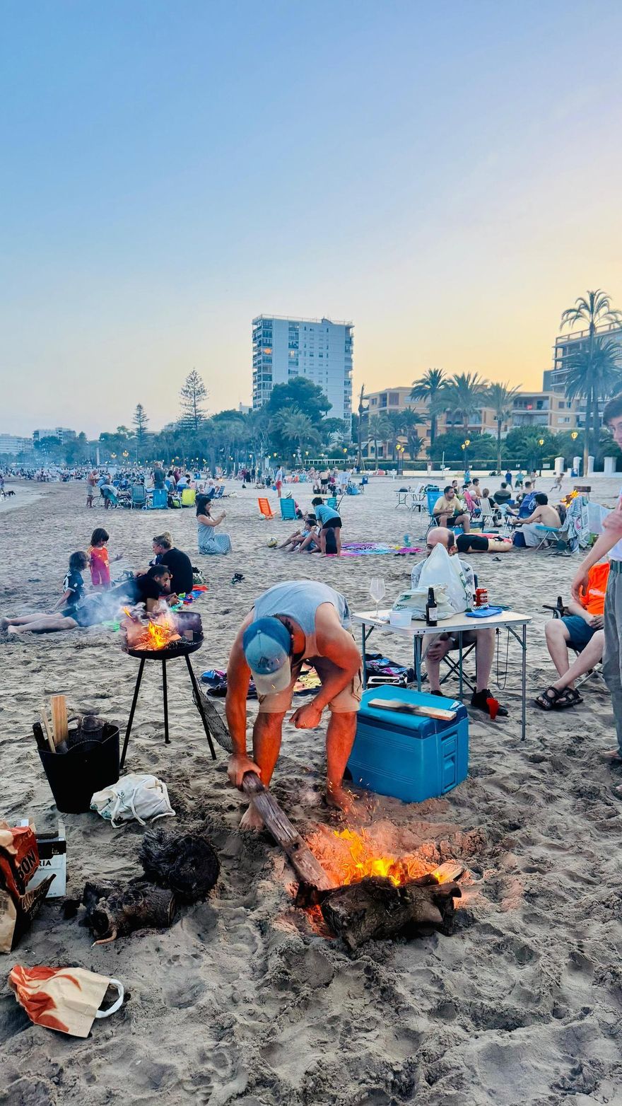 Imagen de la fiesta de Sant Joan en Benicàssim.