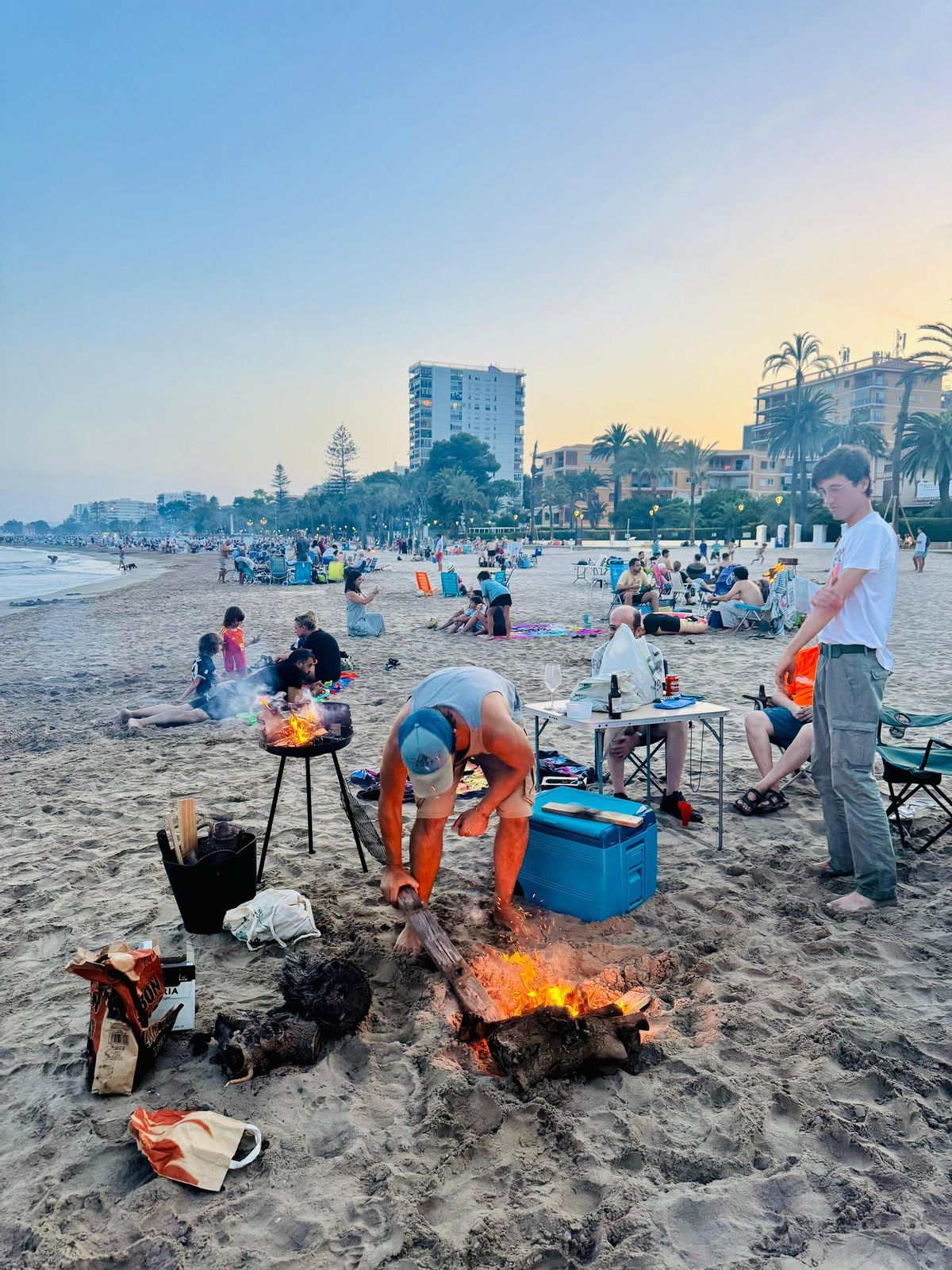 Imagen de la fiesta de Sant Joan en Benicàssim.