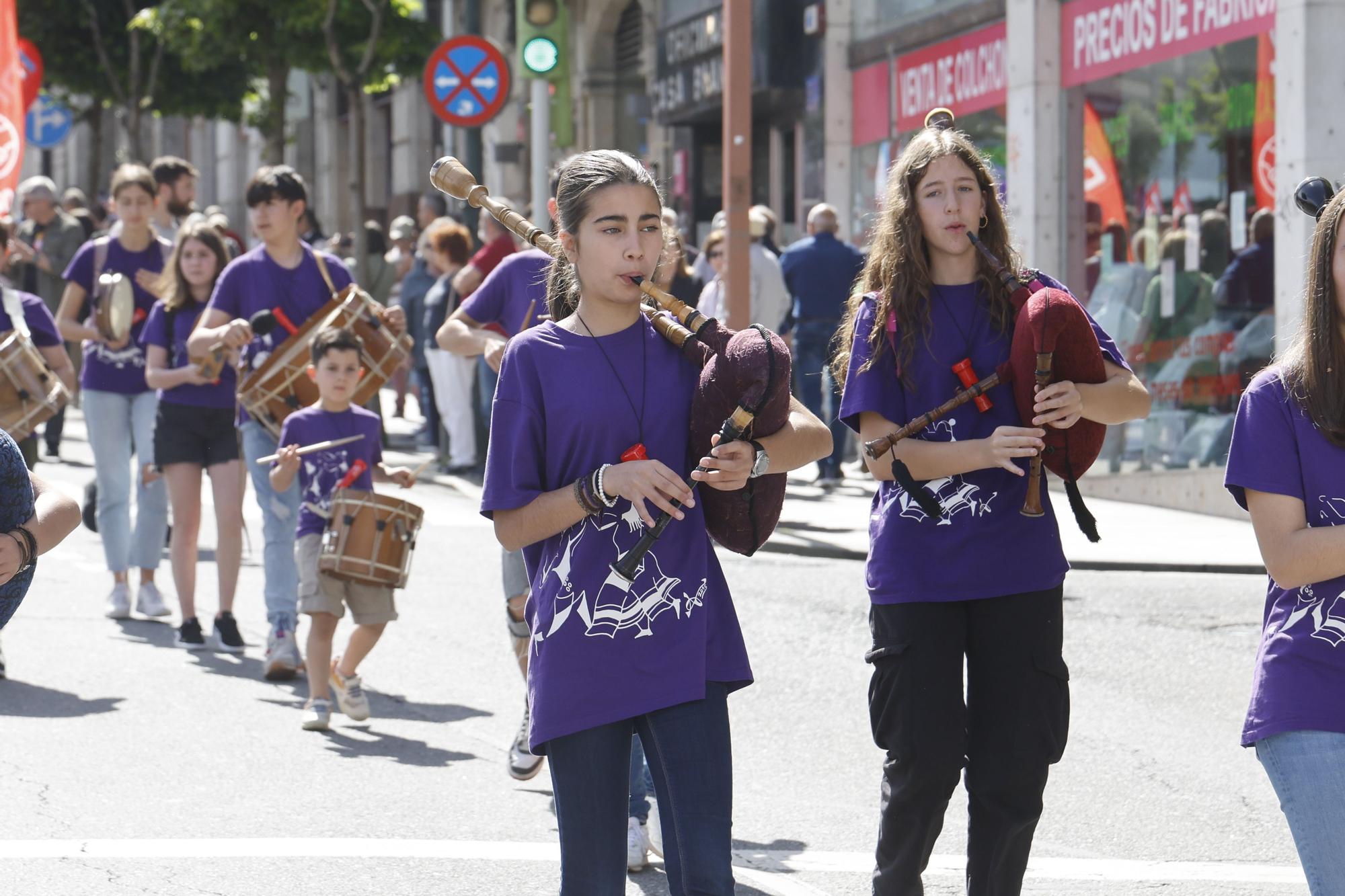 Primero de Mayo: las manifestaciones del Día del Trabajo toman Vigo