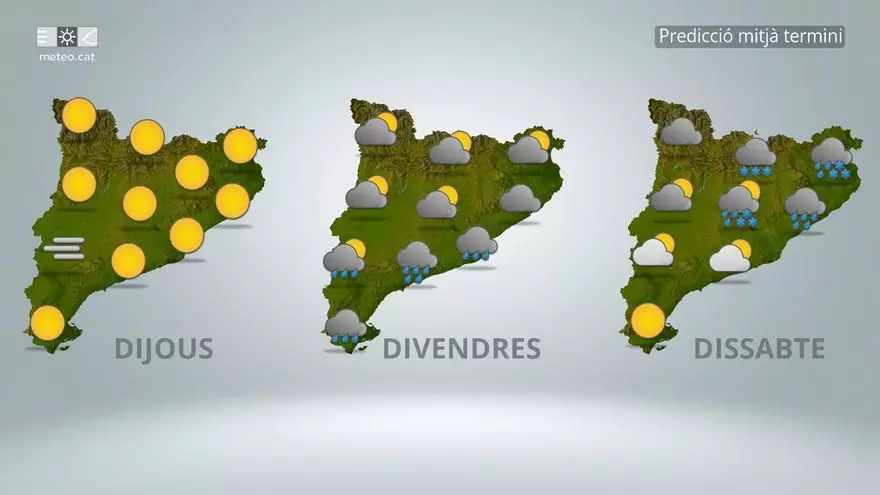 Dimecres amb el sol com a clar protagonista