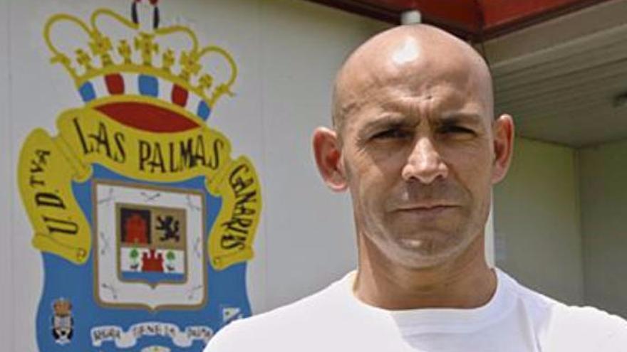 Paco Jémez, en su etapa como entrenador de la UD Las Palmas.