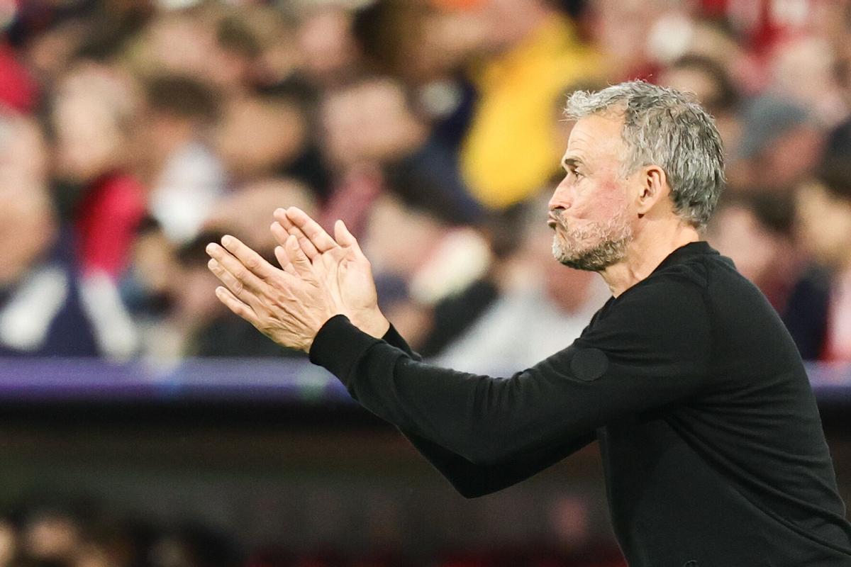 Luis Enrique, ante el Bayern en la Champions