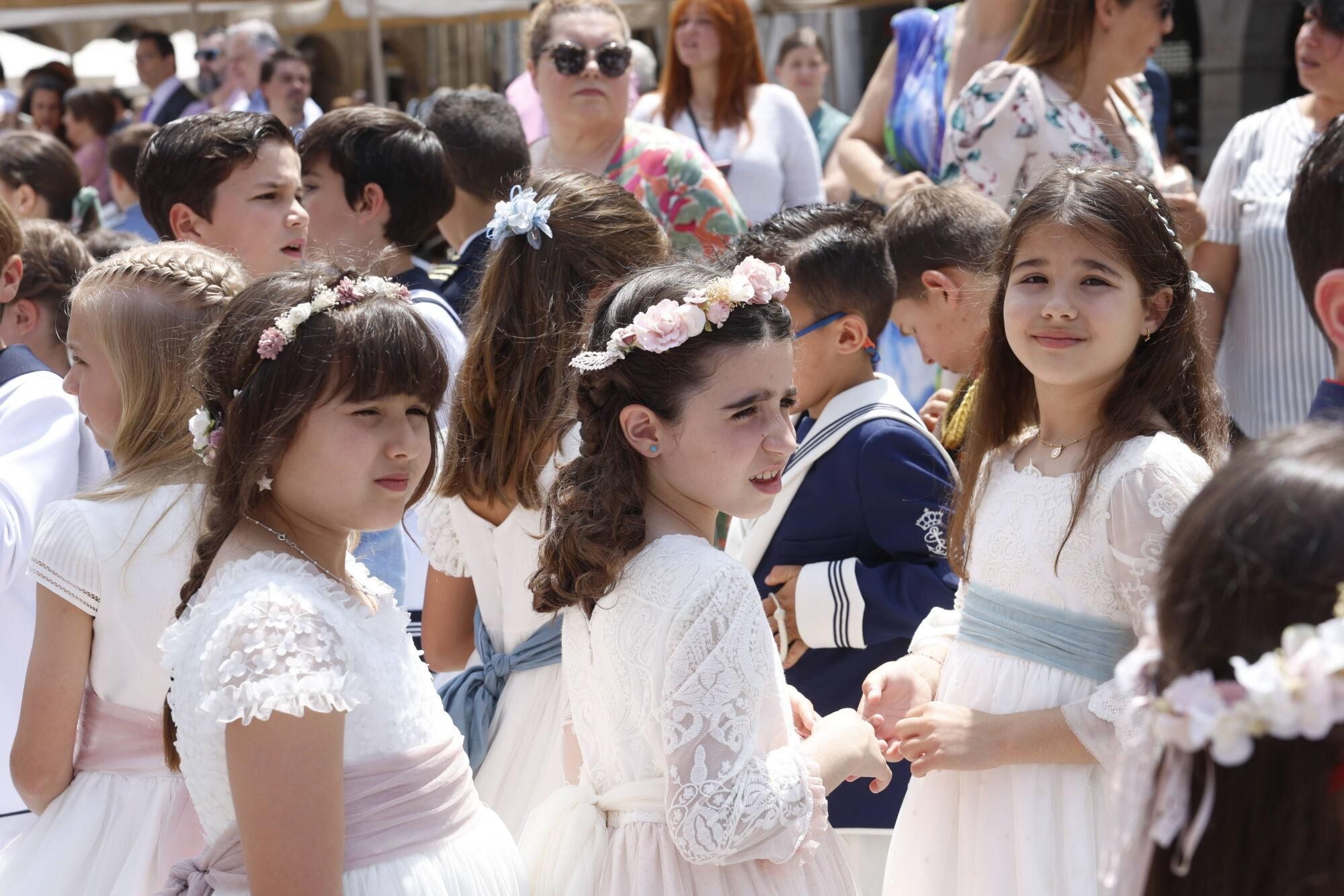 En imágenes: Así fue la celebración del Corpus Christi en Avilés