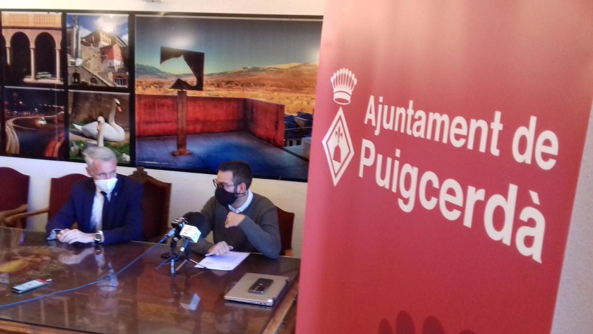 La presentació dels nous escuts i logotips que identificaran a partir d’ara l’Ajuntament de Puigcerdà