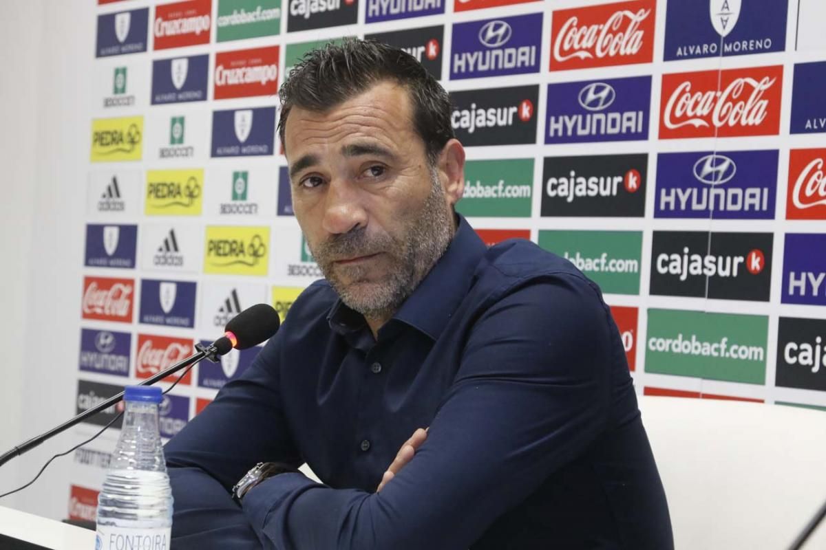 Despedida de Raúl Agné como entrenador del Córdoba CF