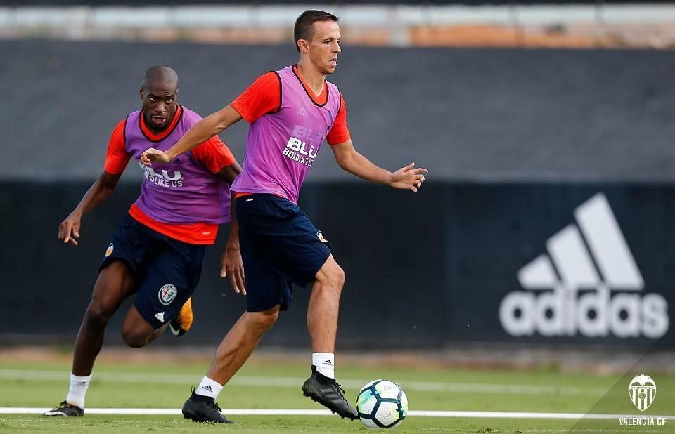 Así ha sido el entrenamiento del Valencia CF