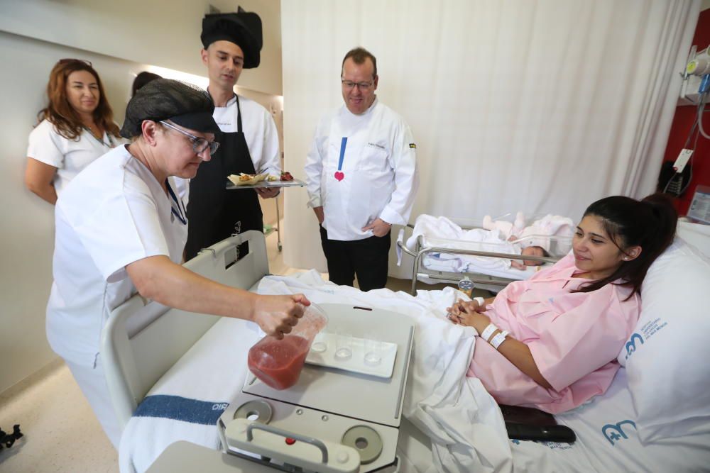 Pablo González-Conejero pone las tapas en el hospital Los Arcos