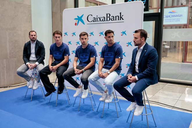 El CD Tenerife presenta a tres de sus fichajes veraniegos