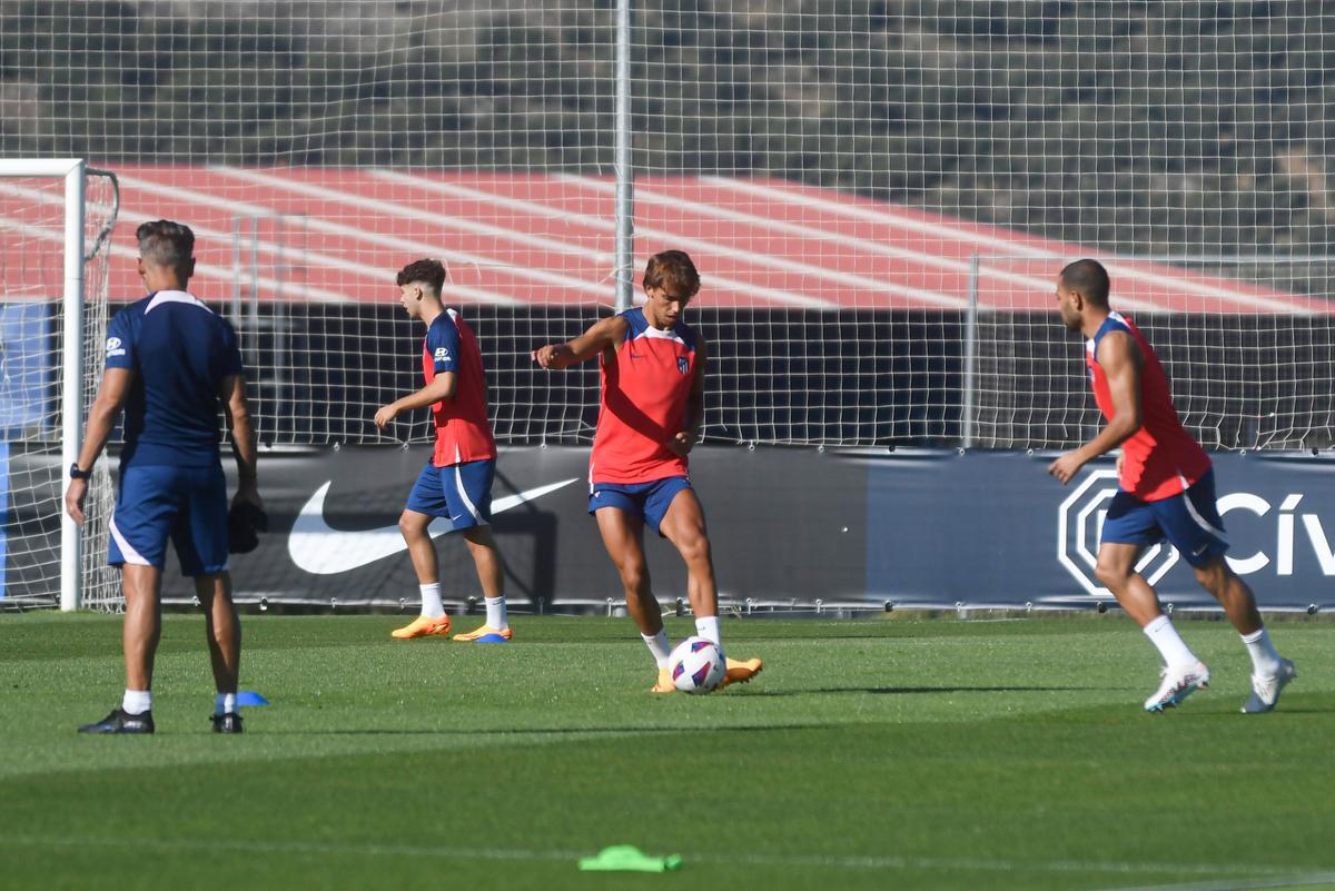 Joao Félix se suma a los entrenamientos del Atlético de Madrid... Con pocas ganas