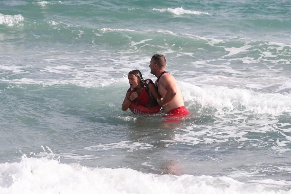 Simulacro de rescate en Cabo de Palos