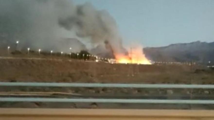 Incendio en Aldea Blanca