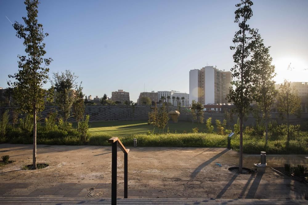 Así están las obras del Parque Central a día de hoy