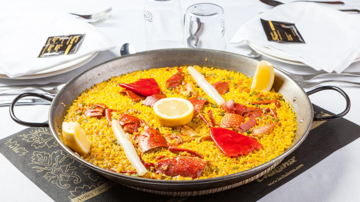 Arroz con bogavante