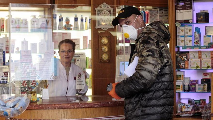 Coronavirus| Venta de mascarillas en farmacias