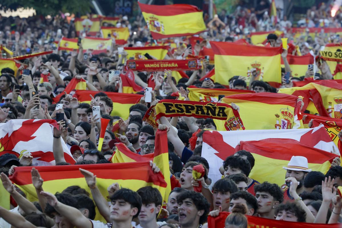 Madrid sigue la final del Mundial 2026 entre España y Argentina. Madrid sigue la final del Mundial 2026 entre España y Argentina.