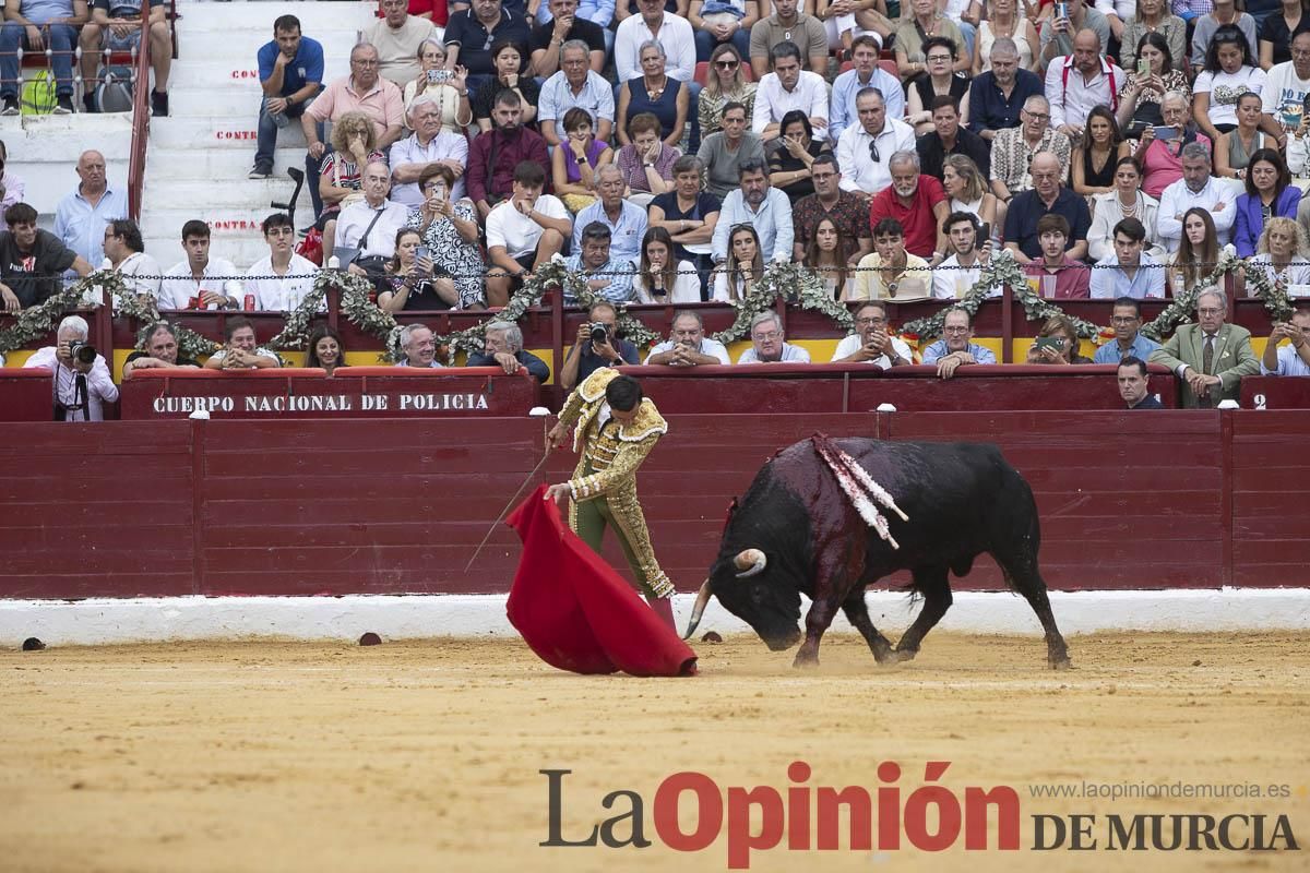 Cuarta corrida en la Feria Taurina de Murcia (Castella, Manzanares y Ureña)