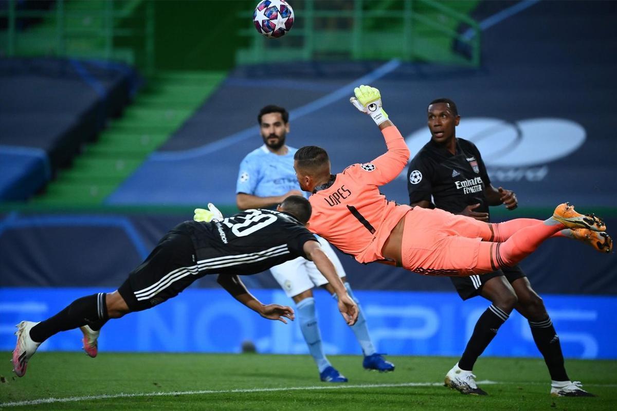 Las imágenes del Manchester City 1 Olimpique de Lyon 3