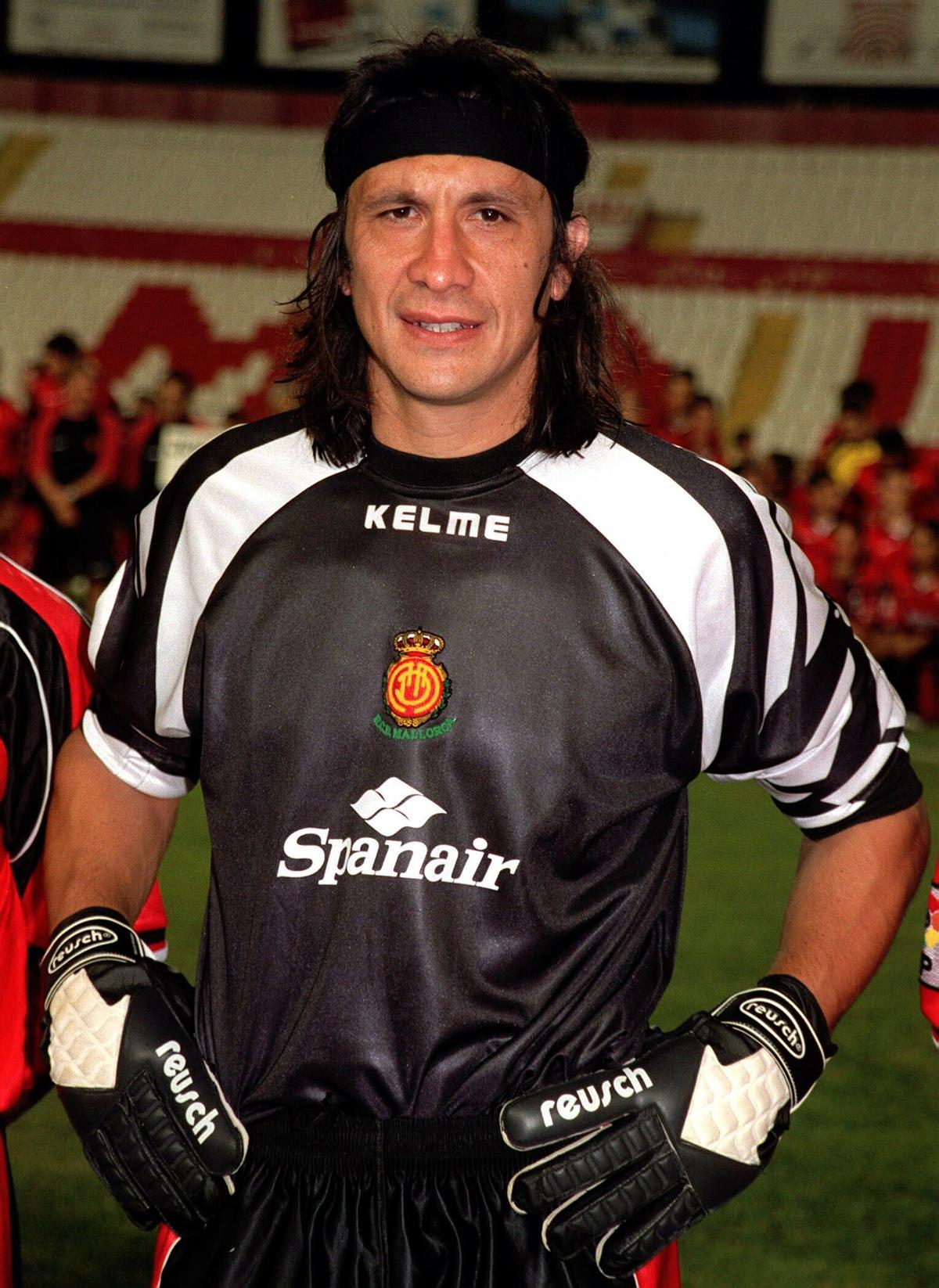 El 'Mono' Burgos, en su etapa en el Mallorca.