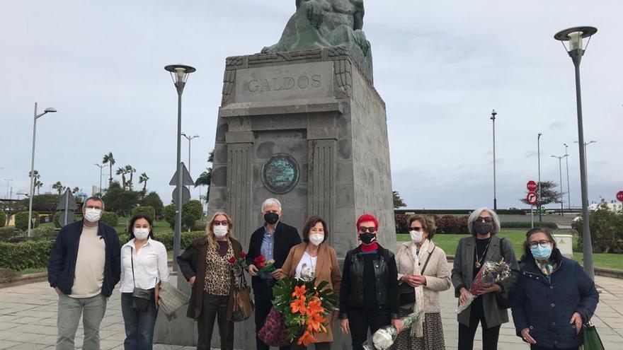 Homenaje a Galdós en el 101 aniversario de su fallecimiento.