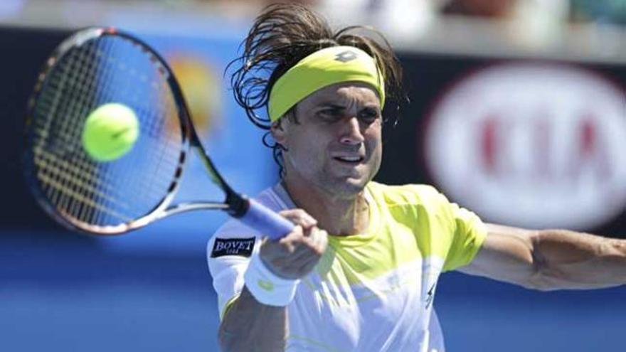 David Ferrer pasa a la tercera ronda del Open de Australia