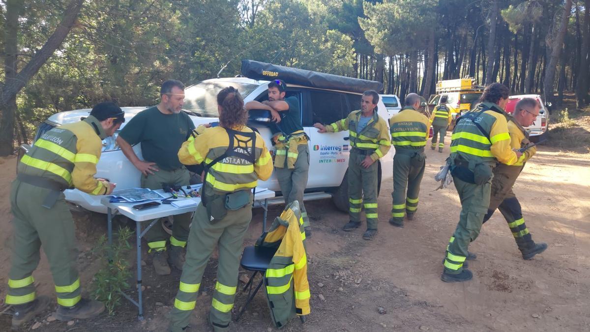 El incendio de Rábano de Aliste baja a nivel 0
