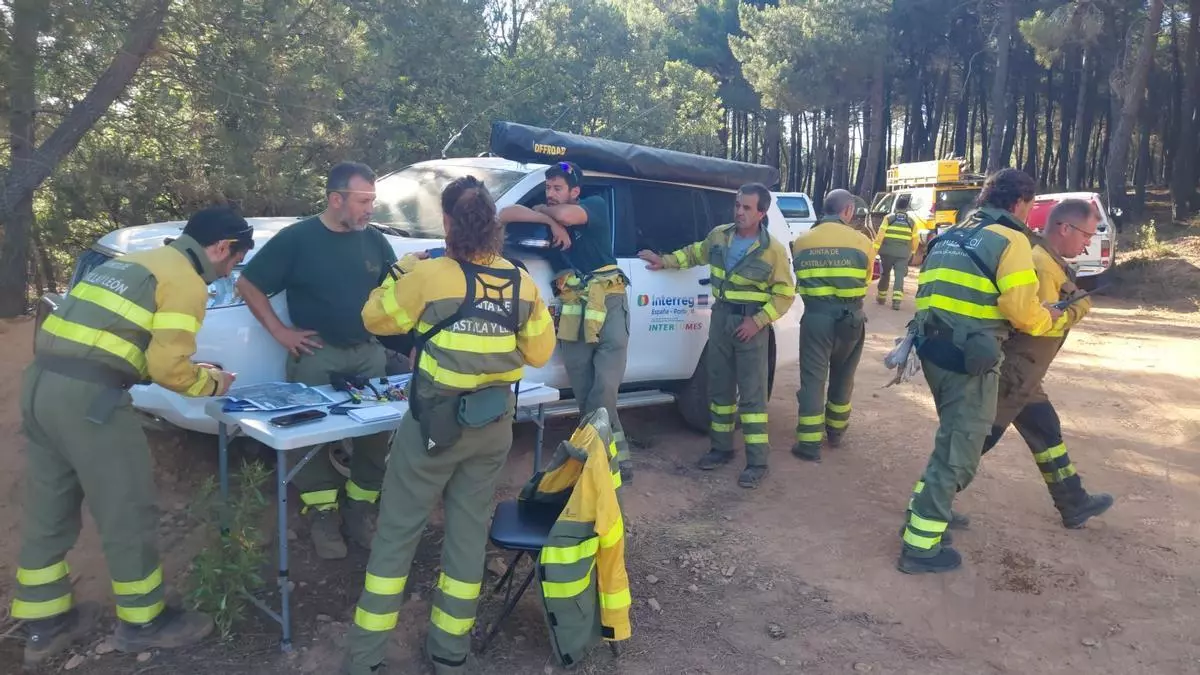 El incendio de Rábano de Aliste baja a nivel 0 tras las labores de extinción