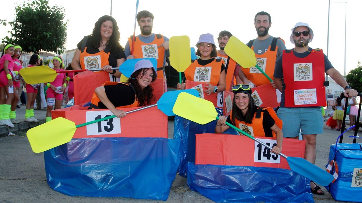 ‘El descenso del Culebrín’, mejor disfraz en grupo